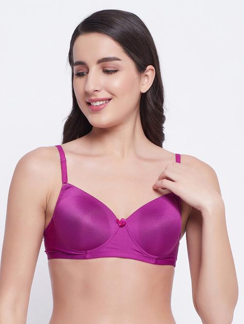 purple solid t-shirt bra - 18119776 - Very Small Image - 1