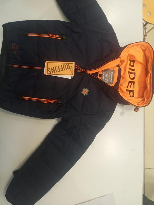 kids jacket georgette blue - 18120526 - Very Small Image - 1