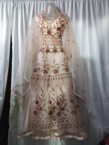 lehenga net pink - 18138211 - Very Small Image - 1