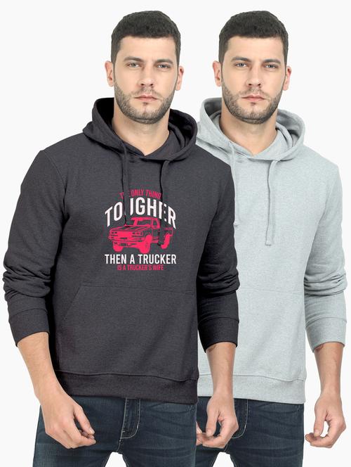 set of two hooded sweatshirt - 18138900 - Very Small Image - 1