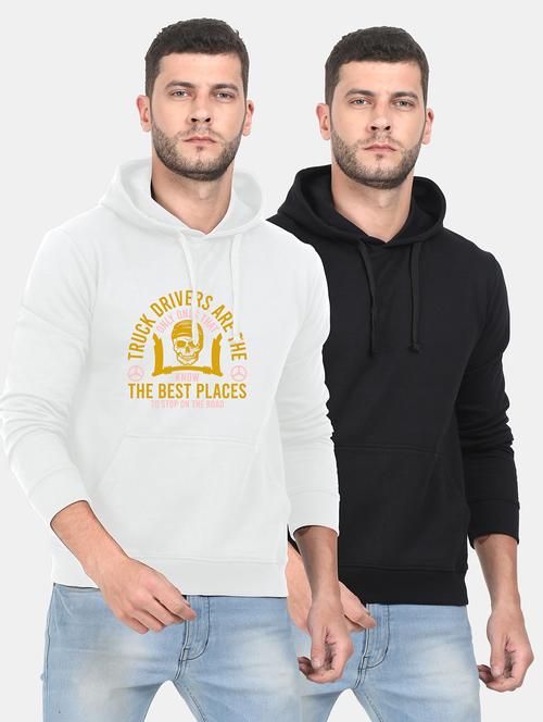 multi colored fleece chest print sweatshirt - 18139003 - Very Small Image - 1