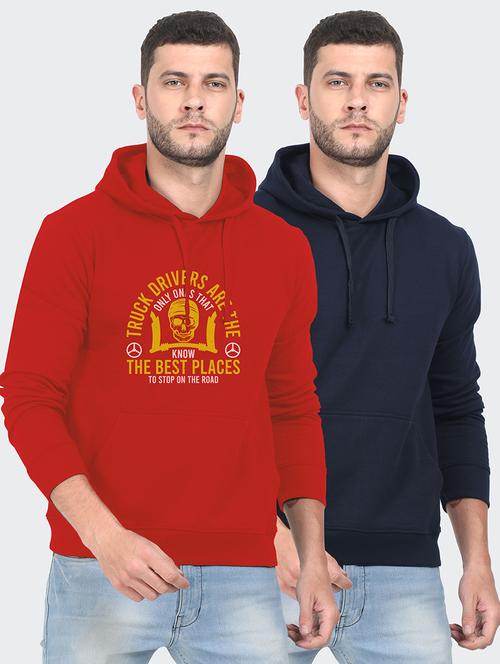 set of 2 chest print sweatshirt - 18139079 - Very Small Image - 1