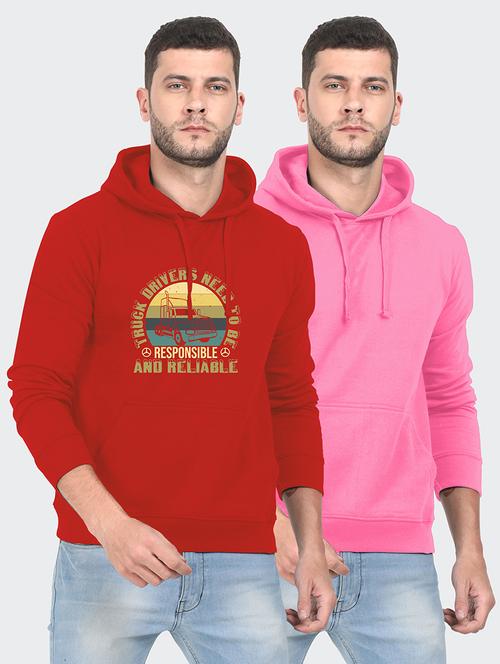 multi colored fleece chest print sweatshirt - 18139141 - Very Small Image - 1