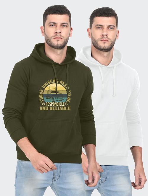 multi colored fleece chest print sweatshirt - 18139162 - Very Small Image - 1