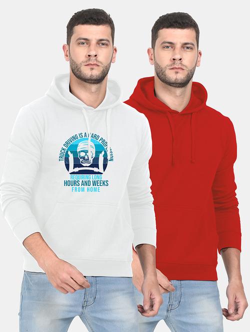 multi colored fleece chest print sweatshirt - 18139175 - Very Small Image - 1