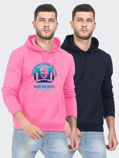multi colored fleece chest print sweatshirt - 18139184 - Very Small Image - 1