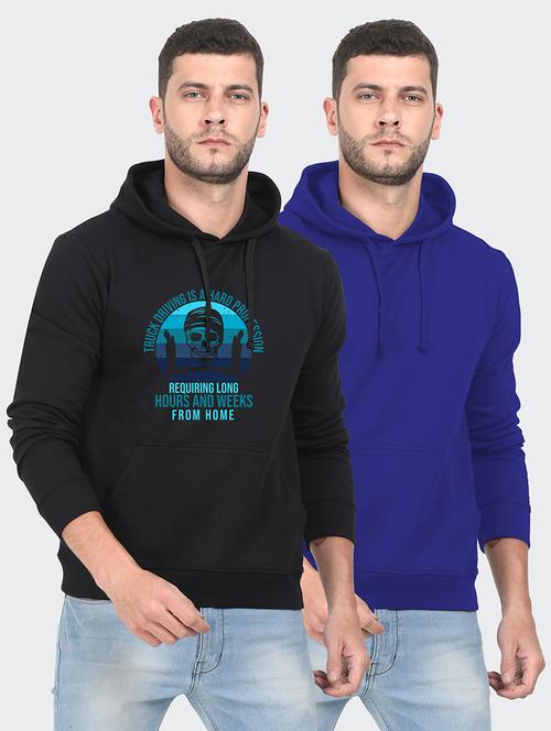 multi colored fleece chest print sweatshirt - 18139196 - Very Small Image - 1