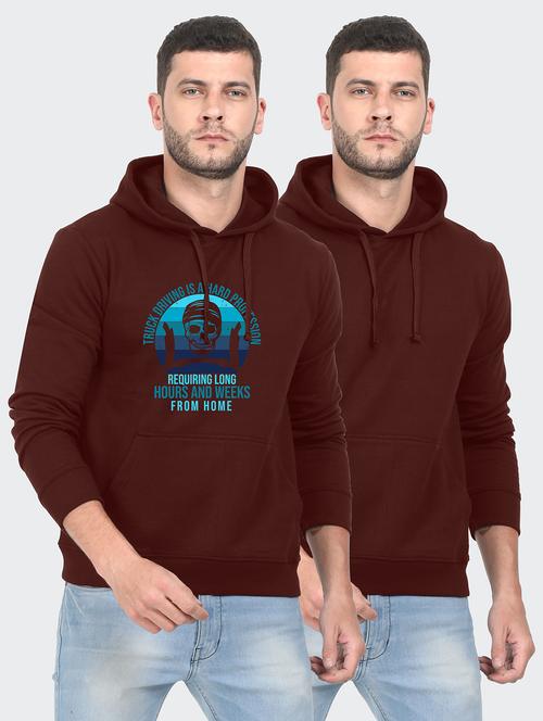 multi colored fleece chest print sweatshirt - 18139213 - Very Small Image - 1