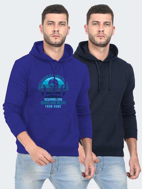 multi colored fleece chest print sweatshirt - 18139231 - Very Small Image - 1