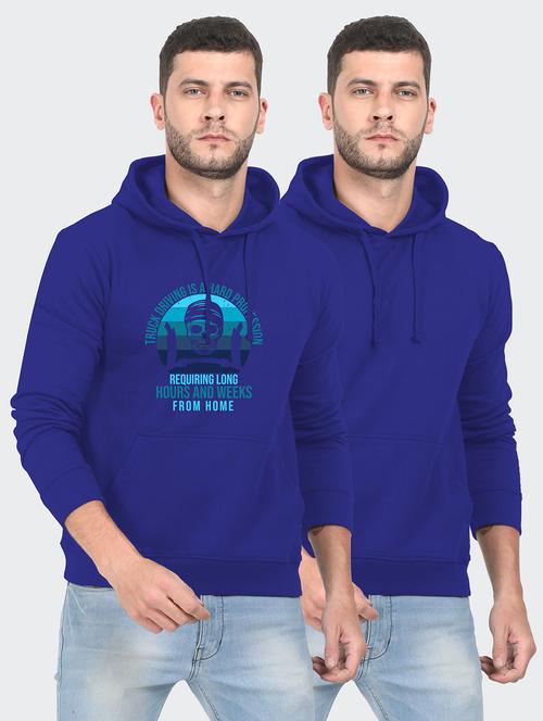 multi colored fleece chest print sweatshirt - 18139233 - Very Small Image - 1