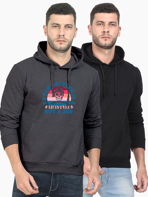 set of 2 chest print sweatshirt - 18139256 - Very Small Image - 1
