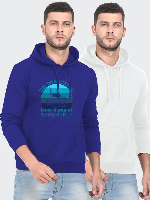 multi colored fleece chest print sweatshirt - 18139515 - Very Small Image - 1