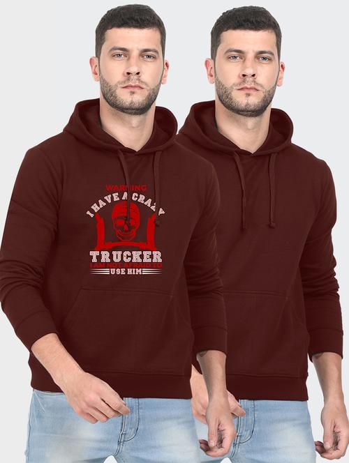 set of 2 chest print sweatshirt - 18139541 - Very Small Image - 1