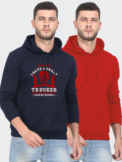 set of 2 chest print sweatshirt - 18139553 - Very Small Image - 1