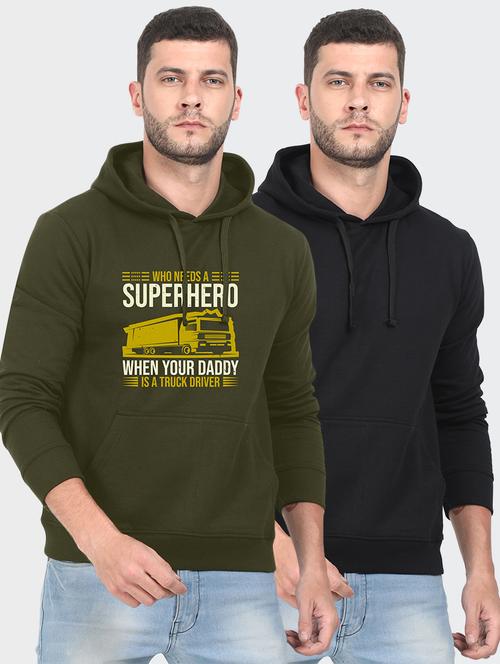multi colored fleece chest print sweatshirt - 18139585 - Very Small Image - 1