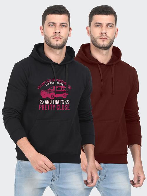 multi colored fleece chest print sweatshirt - 18139656 - Very Small Image - 1