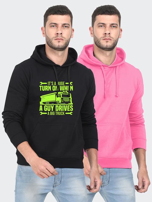 multi colored fleece chest print sweatshirt - 18140087 - Very Small Image - 1