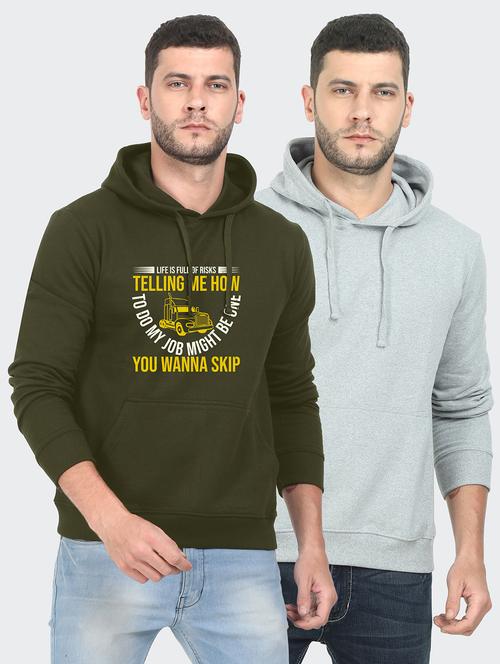 set of two hooded sweatshirt - 18140189 - Very Small Image - 1