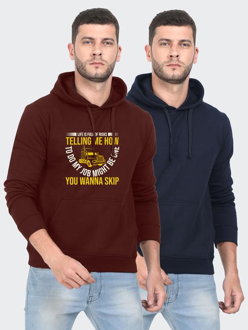 set of 2 hooded sweatshirt - 18140202 - Very Small Image - 1