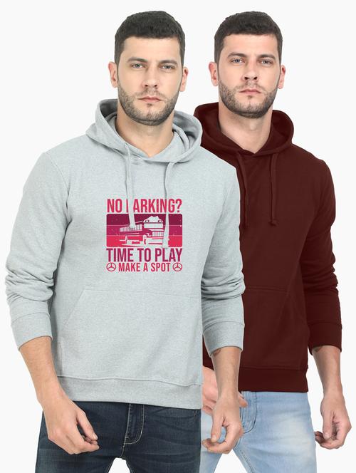 set of two hooded sweatshirt - 18140441 - Very Small Image - 1