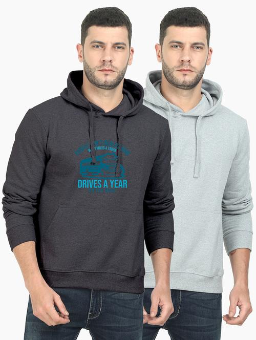 set of two hooded sweatshirt - 18140575 - Very Small Image - 1