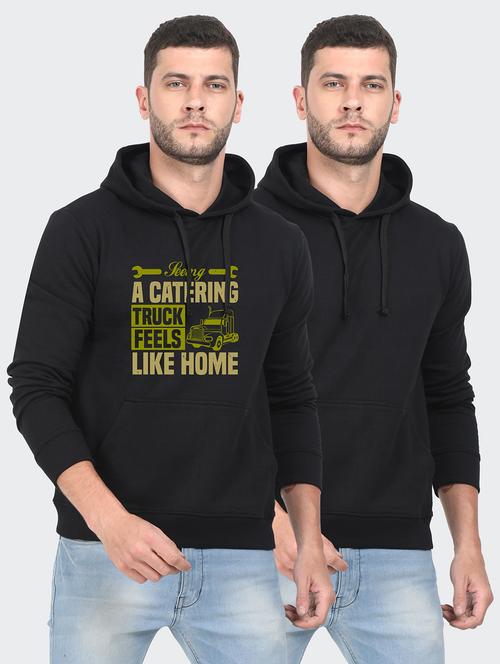 set of 2 chest print sweatshirt - 18140648 - Very Small Image - 1