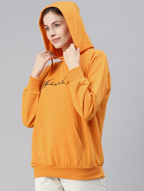 orange fleece sweatshirt - 18140956 - Very Small Image - 1