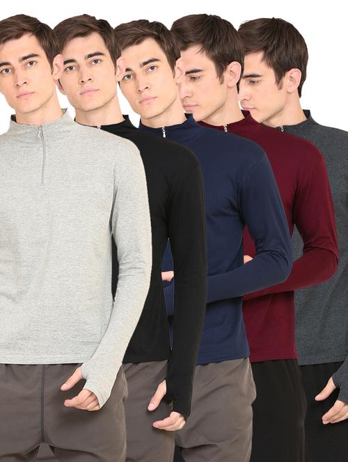 multi colored cotton tshirt - 18141240 - Very Small Image - 1