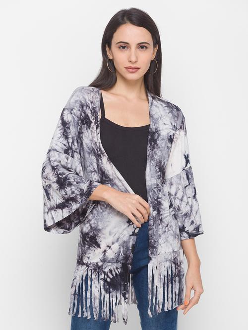 wone tie & dye regular shrug - 18141962 - Very Small Image - 1