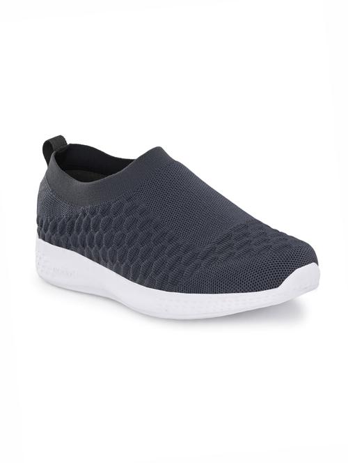 grey mesh slip on sports shoes - 18142392 - Very Small Image - 1
