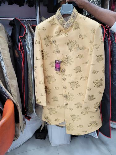 indo western sherwani for men's - 18142443 - Very Small Image - 1