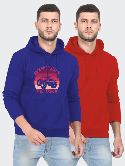 set of 2 chest print sweatshirt - 18143186 - Very Small Image - 1