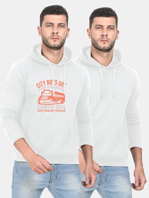set of 2 chest print sweatshirt - 18143198 - Very Small Image - 1