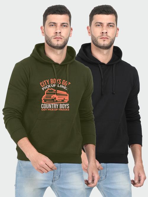 set of 2 chest print sweatshirt - 18143220 - Very Small Image - 1
