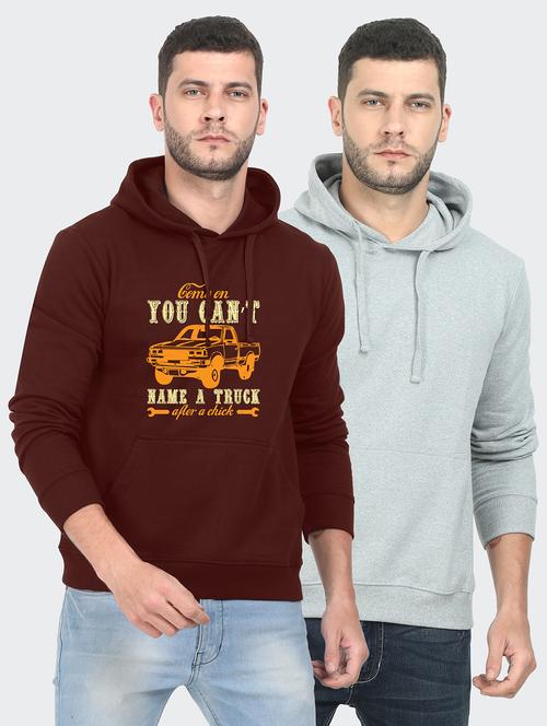 set of 2 hooded sweatshirt - 18143382 - Very Small Image - 1