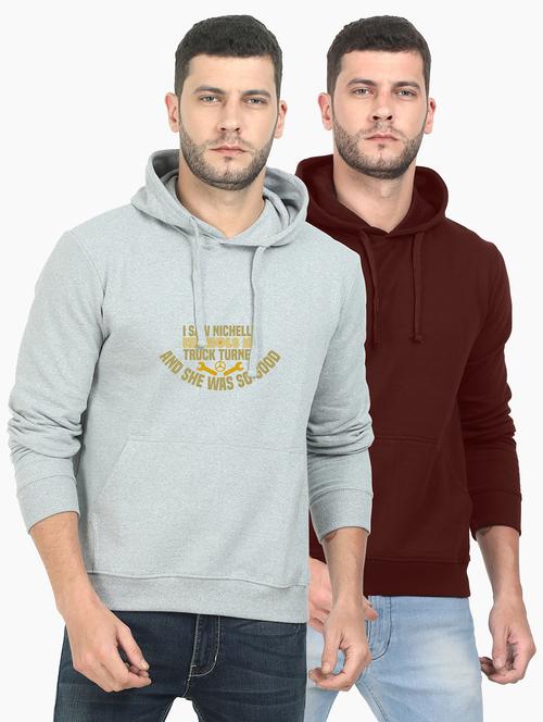 set of 2 hooded sweatshirt - 18143655 - Very Small Image - 1