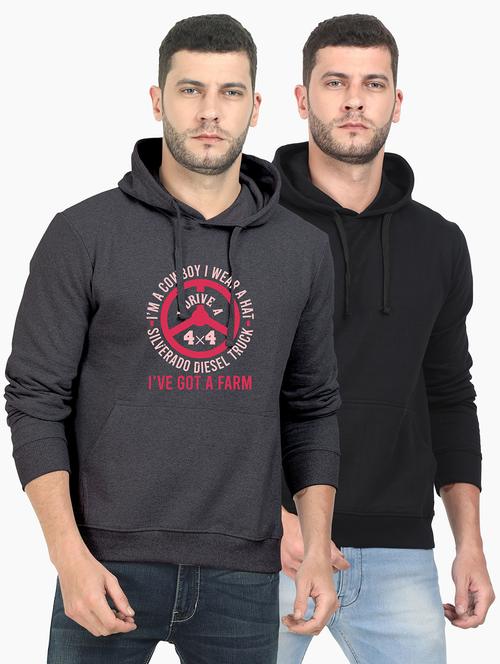 set of 2 hooded sweatshirt - 18143876 - Very Small Image - 1
