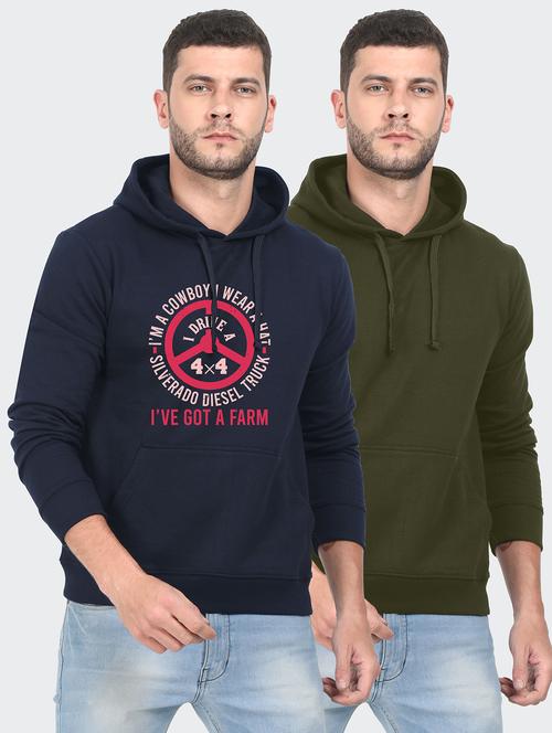 set of 2 hooded sweatshirt - 18143910 - Very Small Image - 1