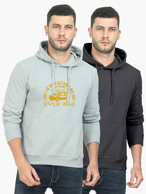 set of 2 hooded sweatshirt - 18144121 - Very Small Image - 1