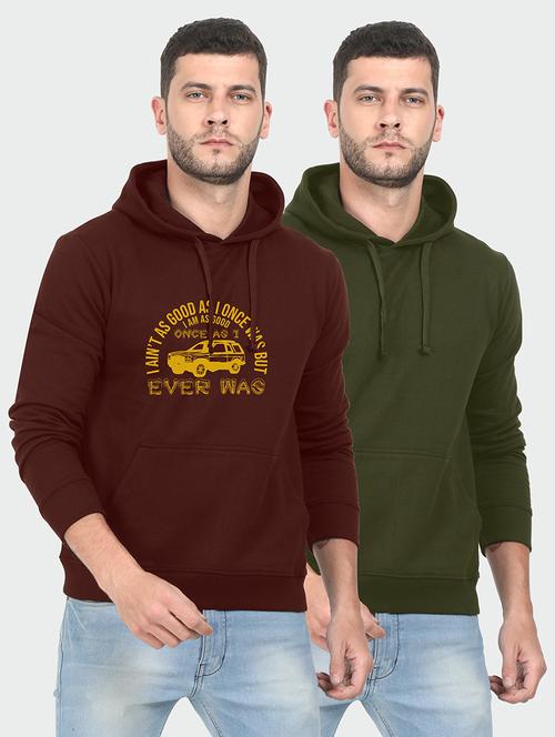 set of 2 multi colored chest print sweatshirts - 18144143 - Very Small Image - 1