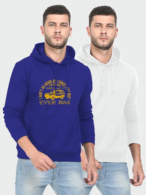 multi colored fleece chest print sweatshirt - 18144175 - Very Small Image - 1