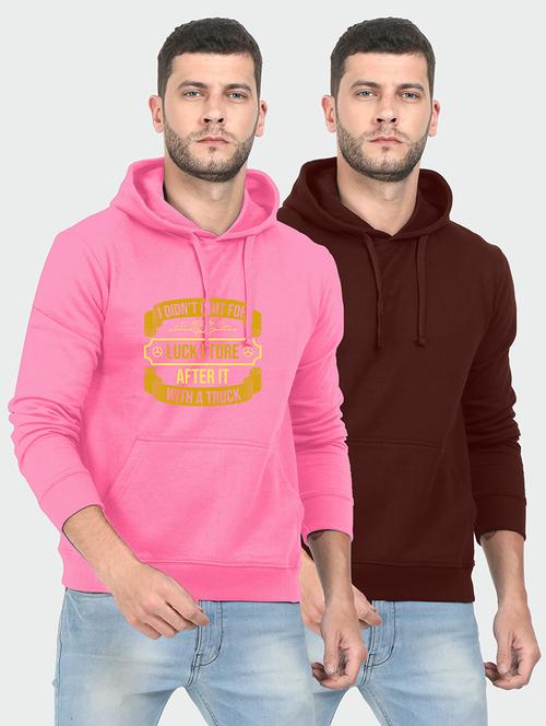 multi colored fleece chest print sweatshirt - 18144191 - Very Small Image - 1
