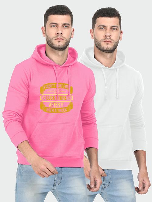 multi colored fleece chest print sweatshirt - 18144195 - Very Small Image - 1