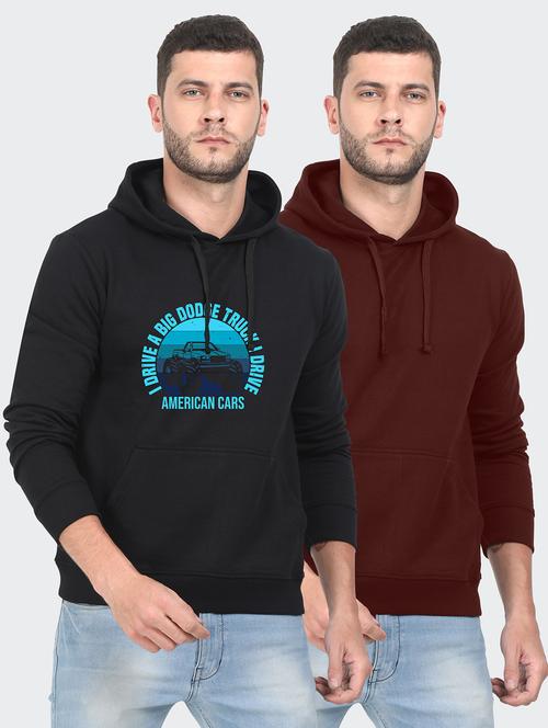 set of 2 printed sweatshirt - 18144347 - Very Small Image - 1