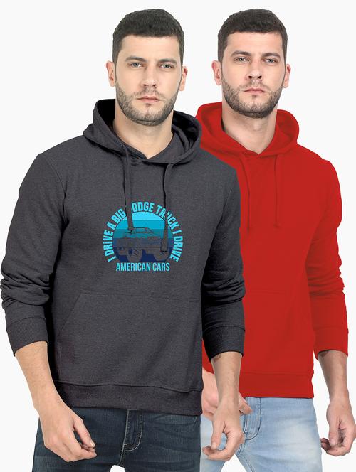 set of 2 printed sweatshirt - 18144405 - Very Small Image - 1