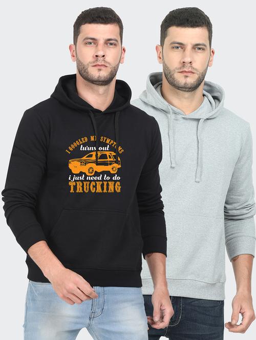 set of 2 printed sweatshirt - 18144423 - Very Small Image - 1
