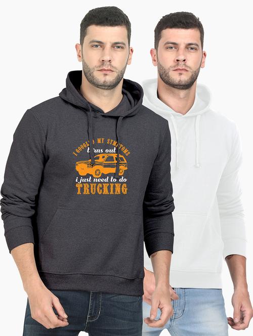 set of 2 printed sweatshirt - 18144440 - Very Small Image - 1