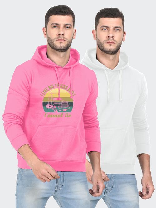set of 2 chest printed sweatshirt - 18144510 - Very Small Image - 1