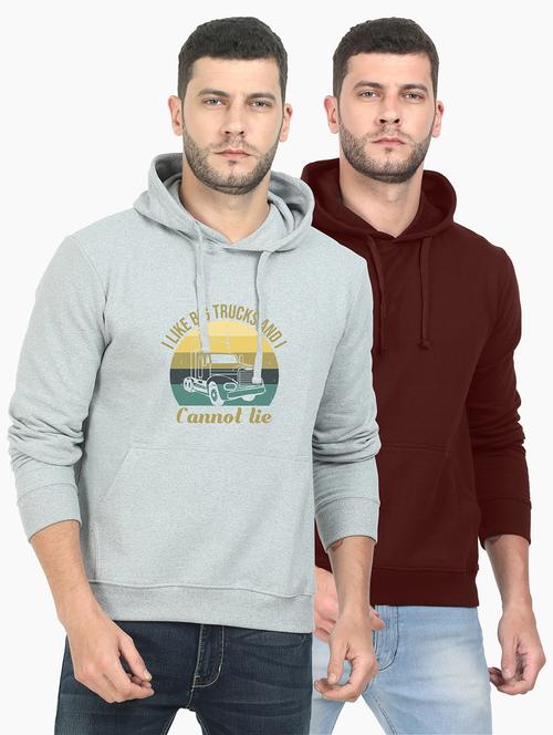 set of two hooded sweatshirt - 18144544 - Very Small Image - 1