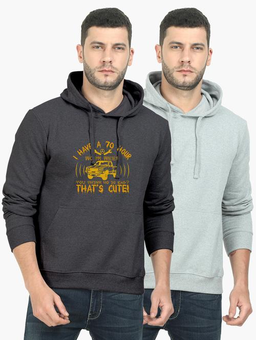 set of two hooded sweatshirt - 18144643 - Very Small Image - 1